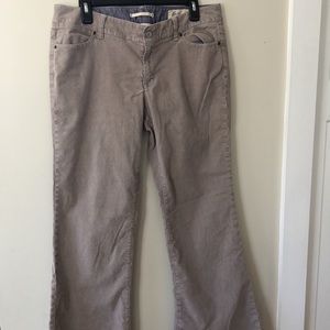 Gap Limited Edition Flare Corduroy pant Size 12